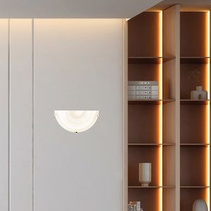 Аплик стъкло 1XΕ27 Max 15W Ø300MM прозрачно-бронзова Arte Illumina Eris