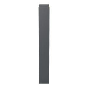 Corpus bookcase anthracite-sonoma 61x22x162 cm