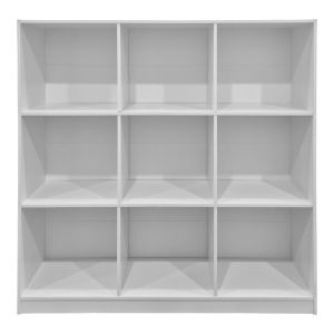 Gridea bookcase white 119.5x30x121cm