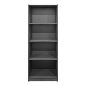 Library Kendy anthracite 60x30x167 cm