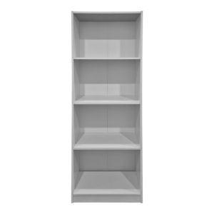 Kendy bookcase white 60x30x167 cm