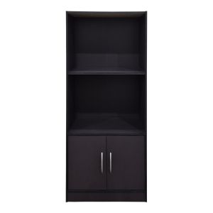 Tekaro bookcase anthracite 60x30x120cm