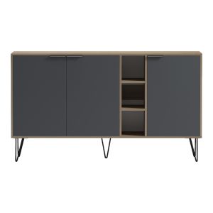 Бюфет Balain sonoma-antracit 142x35.5x83см