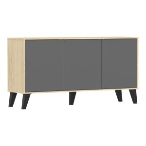 Бюфет Billy sonoma-antracit 149x40x77см
