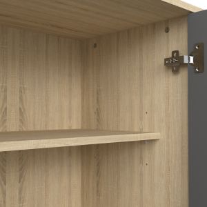 Бюфет Billy sonoma-antracit 149x40x77см