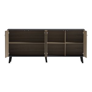 Бюфет Tuscany sonoma-antracit 180x40x78.6см