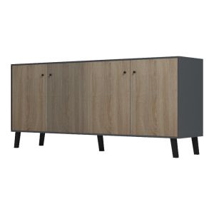 Бюфет Tuscany sonoma-antracit 180x40x78.6см