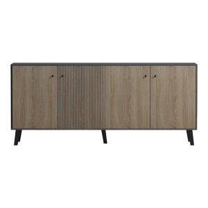 Бюфет Tuscany sonoma-antracit 180x40x78.6см