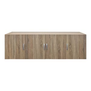 Wardrobe Alvia with four doors, loft, sonoma, 200x51x60 cm