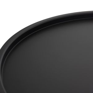 Garden round side table Teroc HM6433.01 aluminum in gray Φ47X53HСМ.