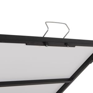 Двойно легло с място за съхранение Milo HM622.32 бежов плат--за матрак 160X200СМ