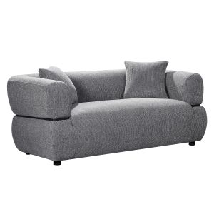 Two-seater sofa Arctis HM3328.01 gray fabric 169X88X88 cm.