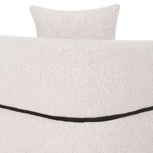 Two-seater sofa Arctis HM3328.02 light beige fabric 169X88X88 cm.