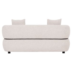 Two-seater sofa Arctis HM3328.02 light beige fabric 169X88X88 cm.