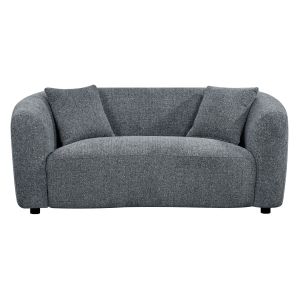 Two-seater sofa Nord HM3322.01 gray fabric 170X91X75 cm.