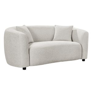 Two-seater sofa Nord HM3322.02 light beige fabric 170X91X75 cm.