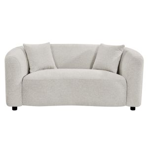Two-seater sofa Nord HM3322.02 light beige fabric 170X91X75 cm.