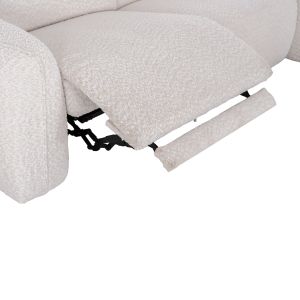 Right corner three-seater sofa with adjustable care Valente SM3317.02R beige fabric 275X160X104V