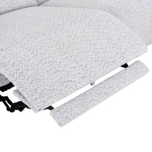 Right corner three-seater sofa with adjustable backrest Valente SM3317.01R light gray fabric 275X160X104V