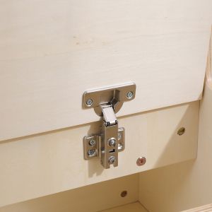 Детска пейка с отделение за съхранение Ricki HM18342.01 мдф и шперплат в натурален/кремав цвят 63X43X47 см.