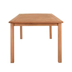 Дървена градинска маса Bali масивно тиково дърво натурален цвят 150X90X75СМ