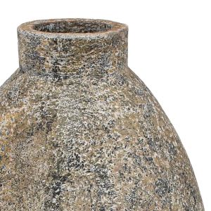 Ceramic vase FL3112 color gray - brown - brown 26X45CM