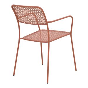 Moraja Federal 5-piece set, terracotta, metal, 140x80x72 cm