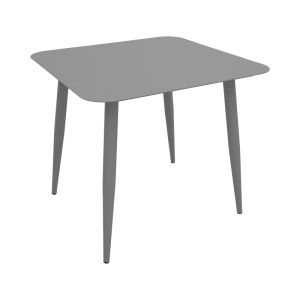 Heven Vista table and chairs set 5 pieces anthracite aluminum 80x80x72cm