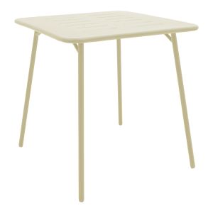 Moraja Deraby 3-piece set, cream metal, 70x70x73cm