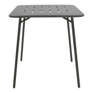 Moraja Deraby 3-piece set, black metal, 70x70x73cm