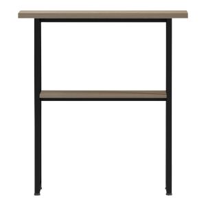 Конзола Solain Sonoma - черен метал 79x29x85см
