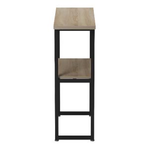 Конзола Solain Sonoma - черен метал 79x29x85см