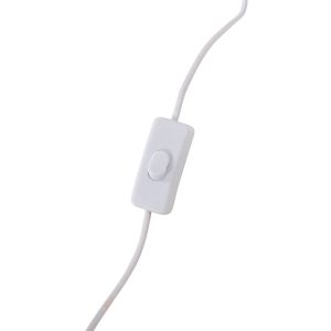 Trilux HM4700.02 terracotta lamp in the color of insensitive WHITE--[E27X3]-45X45X50ВСМ.