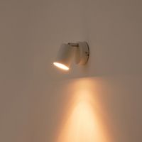 Метален точка 1XGU10 Max 7W 135X95MM бяла Arte Illumina Olymp