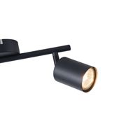 Метален точков прожектор 2XGU10 Max 7W 300X130 мм черен Arte Illumina Olymp