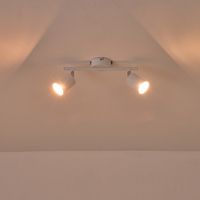 Метален точков прожектор 2XGU10 Max 7W 300X155MM бял Arte Illumina Olymp