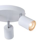 Метален точков прожектор 3XGU10 Max 7W Ø180X135MM бял Arte Illumina Olymp