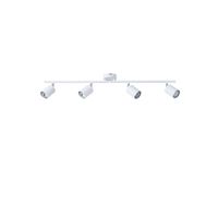 Метален точков прожектор 4LIGHT 4XGU10 Max 7W 790X165MM бял Arte Illumina Olymp