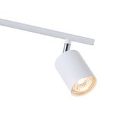 Метален точков прожектор 4LIGHT 4XGU10 Max 7W 790X165MM бял Arte Illumina Olymp