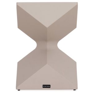 Low side table Zander SM6494.04 beige aluminum 32X32X45 cm.
