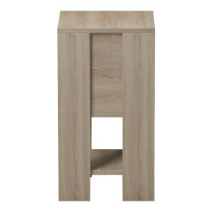 Bedside table Reppo sonoma-anthracite 30x30x55cm