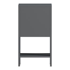 Bedside table Reppo anthracite 30x30x55cm