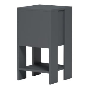 Bedside table Reppo anthracite 30x30x55cm