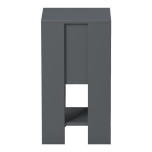 Bedside table Reppo anthracite 30x30x55cm