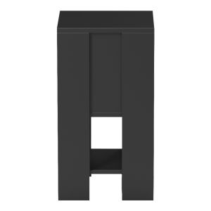 Bedside table Reppo black 30x30x55cm