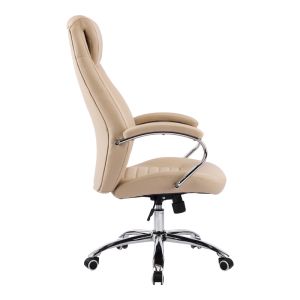 Office chair Sonar beige, PU 61x57x120-128cm