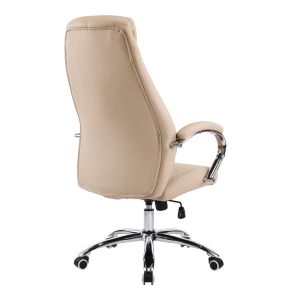 Office chair Sonar beige, PU 61x57x120-128cm