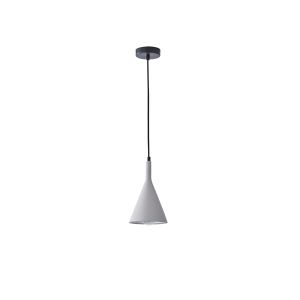 Concrete chandelier, single, 1XΕ27 Max 15W Ø150X1750MM gray, Arte Illumina Yeso