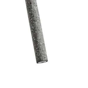 Concrete chandelier, single lamp, Led, 3W, 280LM, 3000K, Ø45X1800MM, gray, Arte Illumina Salpico
