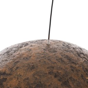 Stoner stone look chandelier (l) HM4419.03 BROWN/GRAY--73X55X40ВСМ.